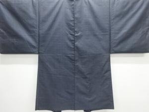 本場泥大島紬亀甲絣織出し男物羽織